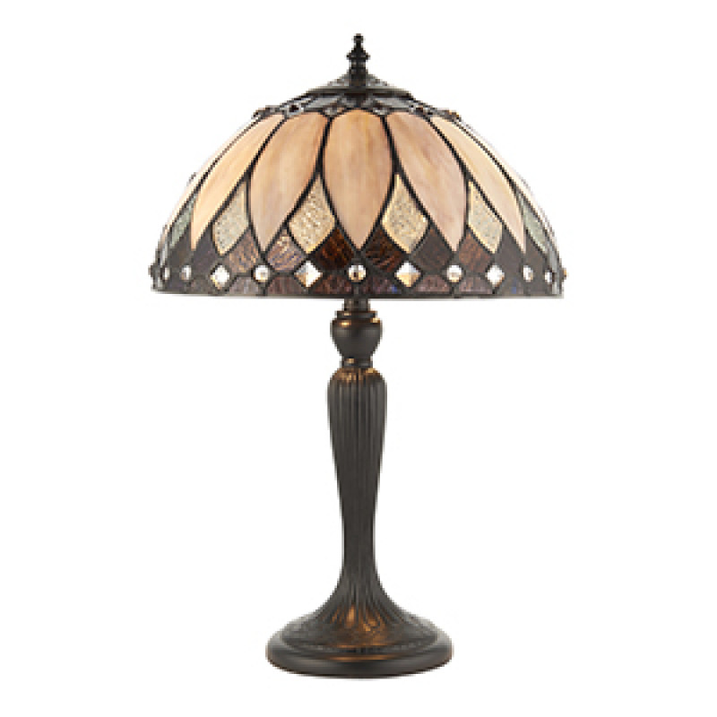 Настольная лампа Interiors 1900 Tiffany Brooklyn Small table 70366